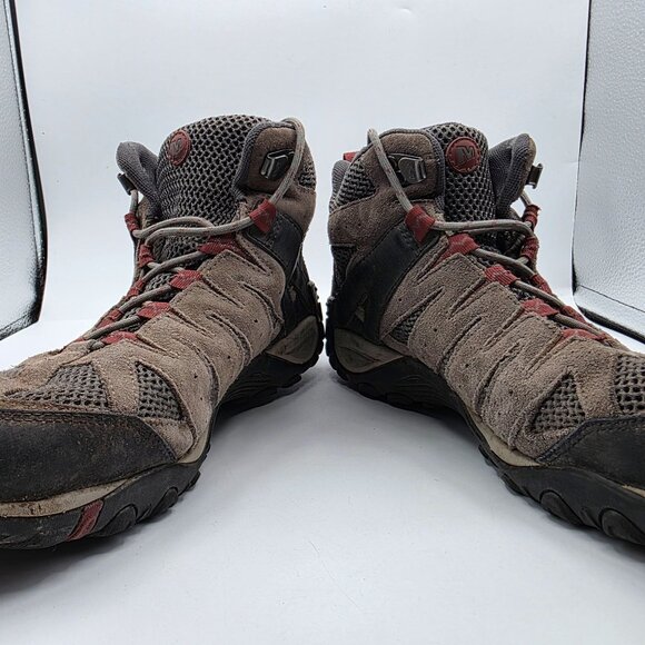 Merrell Accentor 2 Mid Waterproof Mens Size 11 Brown Outdoor Boots Camping Hike - Picture 3 of 13